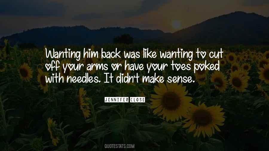 Back In Your Arms Quotes #113111