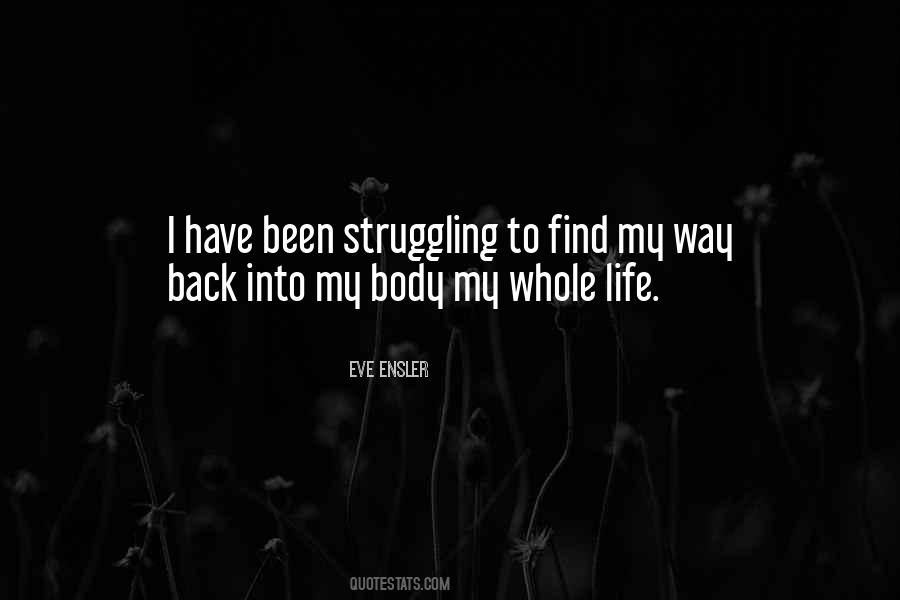 Back Into My Life Quotes #1522180