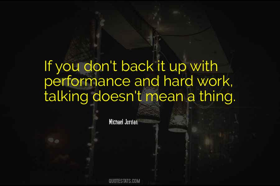 Back It Up Quotes #553488