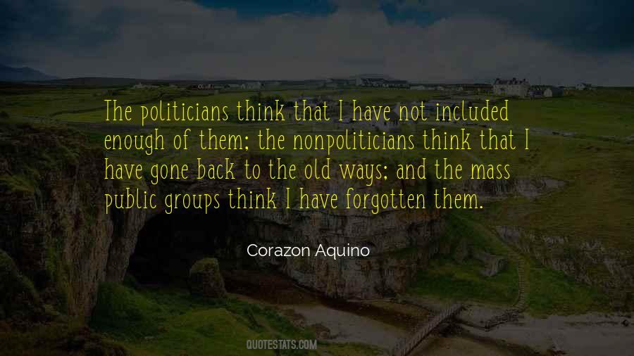 Back My Old Ways Quotes #1845823