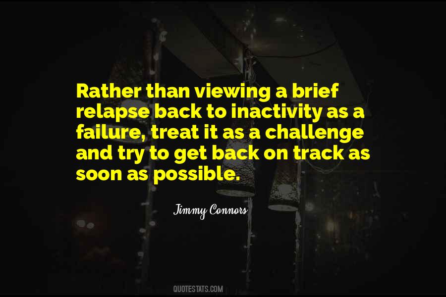 Back On Track Quotes #1246793