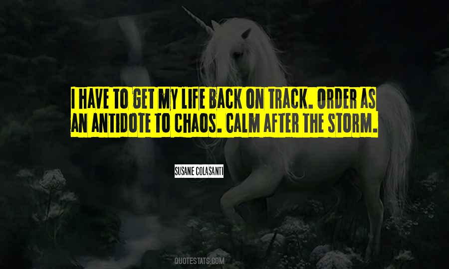 Back On Track Quotes #574383