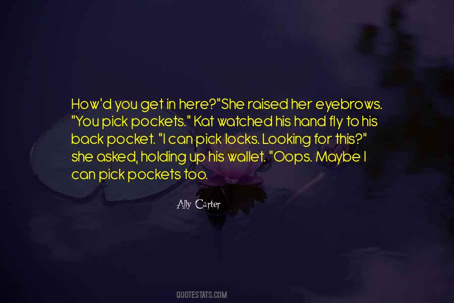 Back Pocket Quotes #1816578