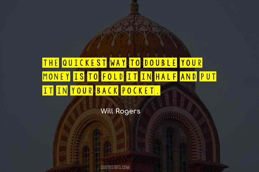 Back Pocket Quotes #519352