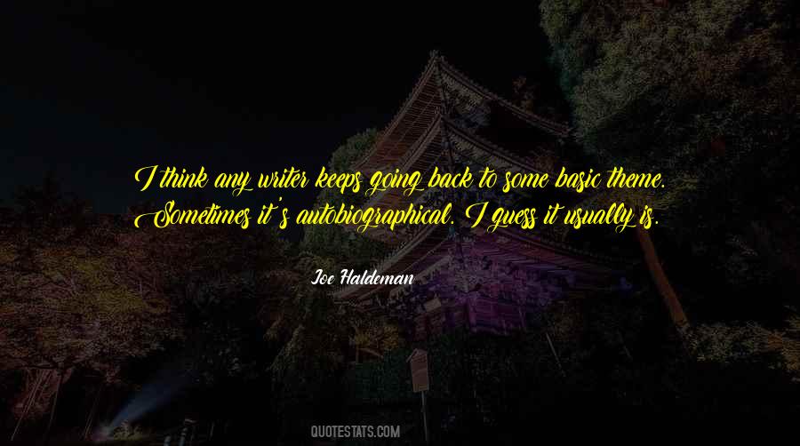Back To Basic Quotes #1628770