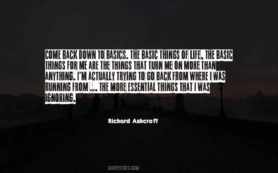 Back To Basic Quotes #921141