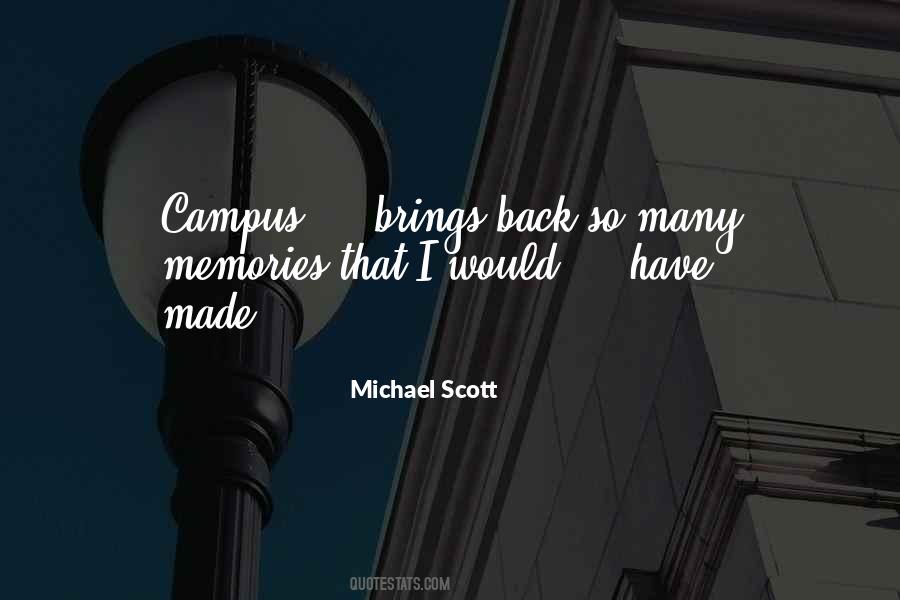 Back To Campus Quotes #1390388