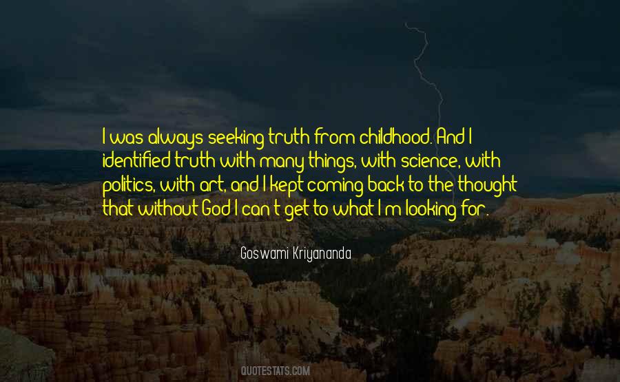 Back To Childhood Quotes #681237