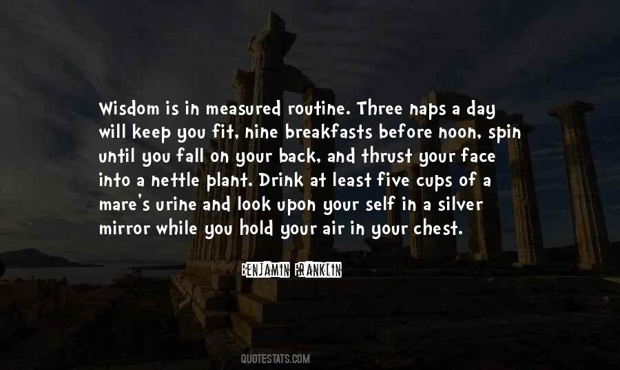 Back To Routine Quotes #1359148