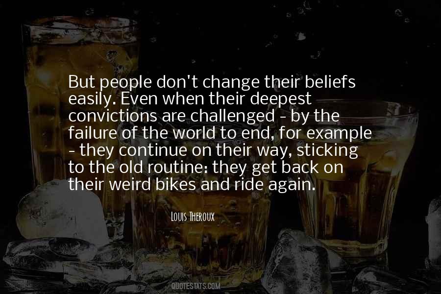 Back To Routine Quotes #1472484