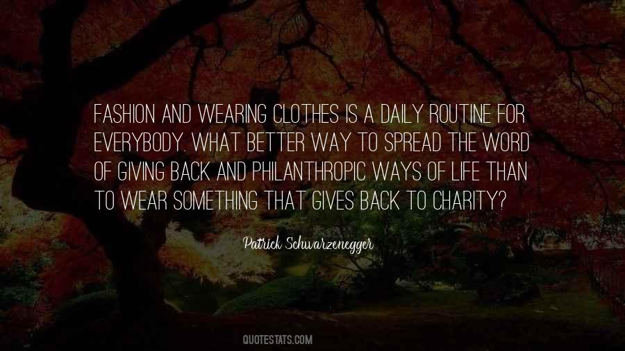 Back To Routine Quotes #1668474