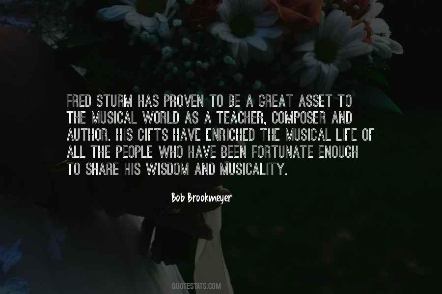Musical Life Quotes #1083547