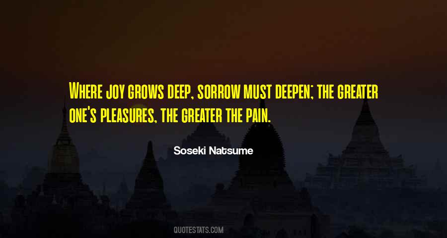 Joy Sorrow Quotes #207239