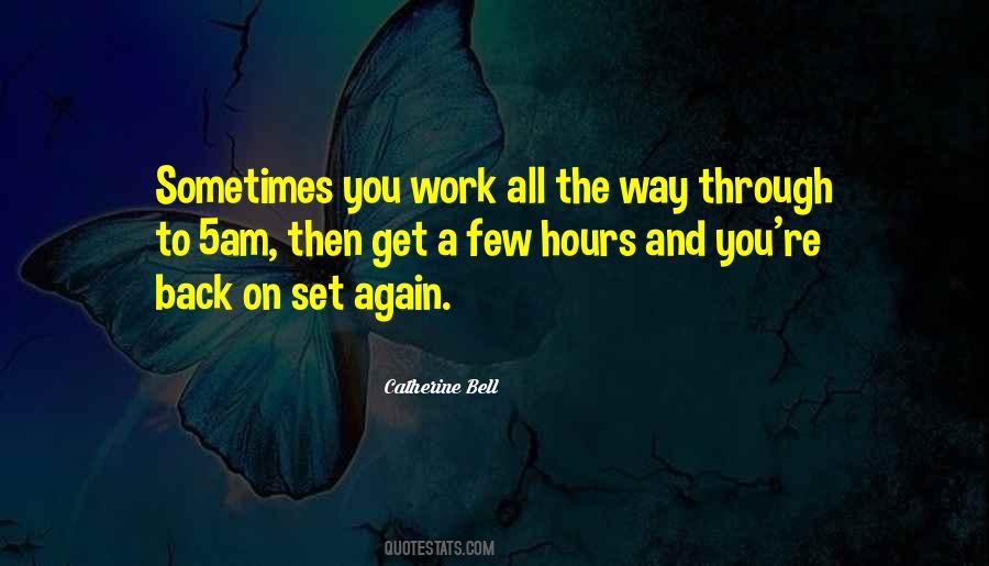 Back To Work Again Quotes #962364