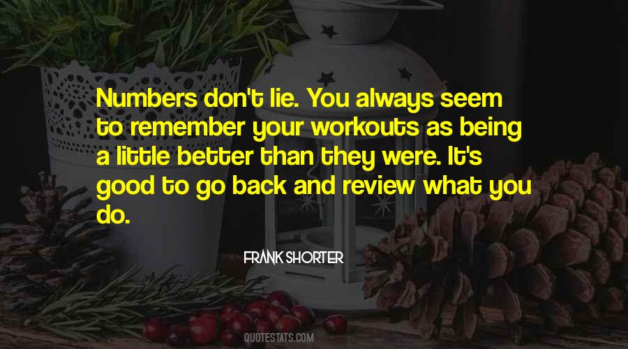 Back To Workout Quotes #1314162