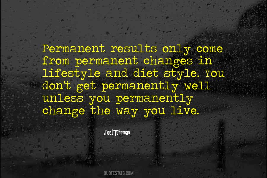 Permanently Change Quotes #853193