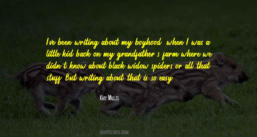 Back When I Was A Kid Quotes #1251946