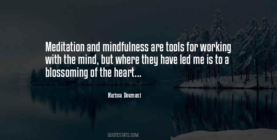 Quotes About Mindfulness Meditation #583559