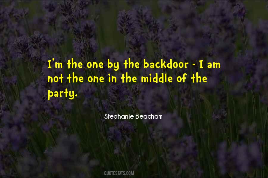 Backdoor Quotes #350820