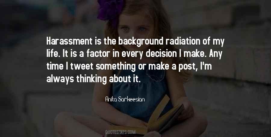 Background Radiation Quotes #120672