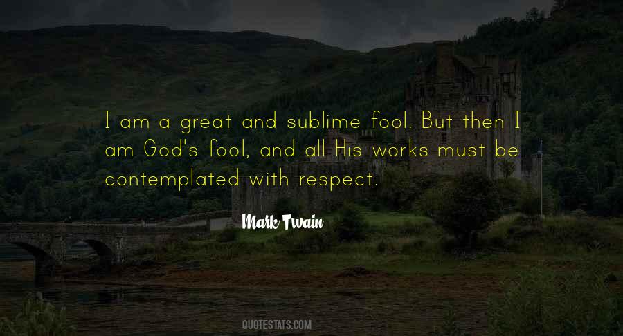 Contemplated On Quotes #31008