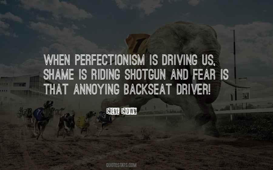 Backseat Driver Quotes #727583