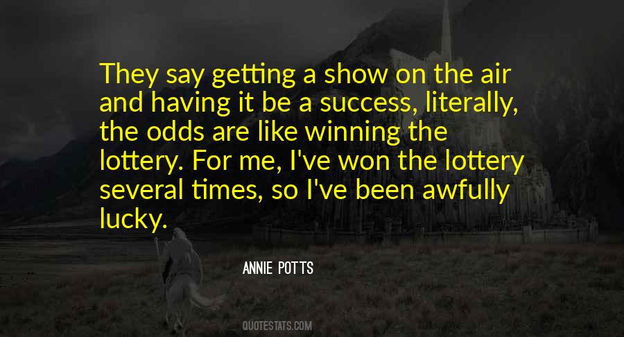 Winning Lottery Quotes #1117448