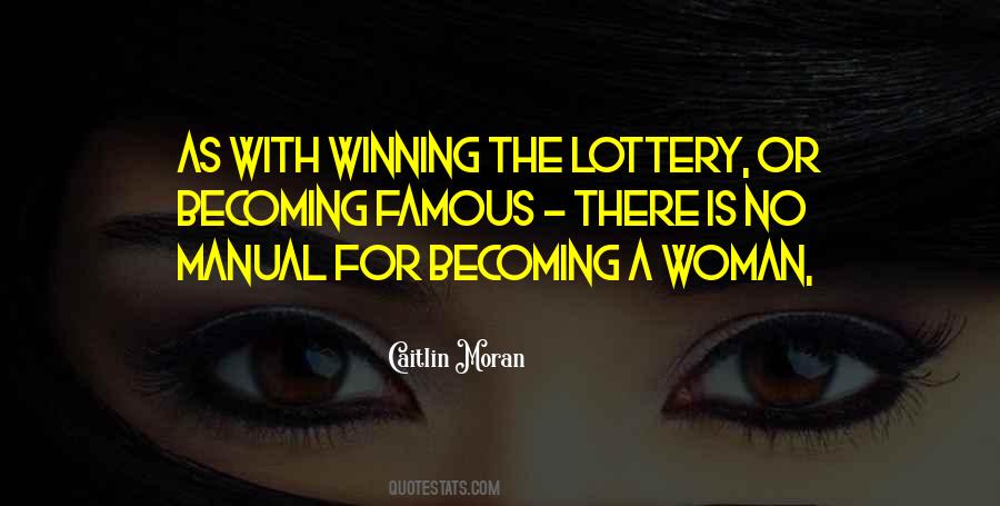 Winning Lottery Quotes #508902