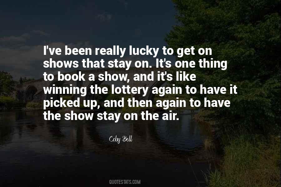 Winning Lottery Quotes #862983