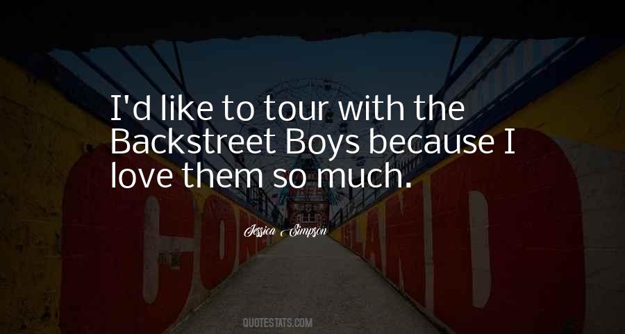 Backstreet Love Quotes #1140739