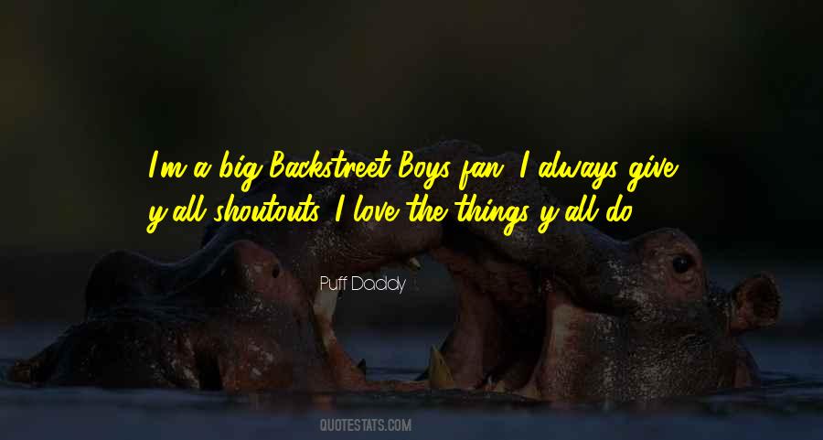 Backstreet Love Quotes #1517520