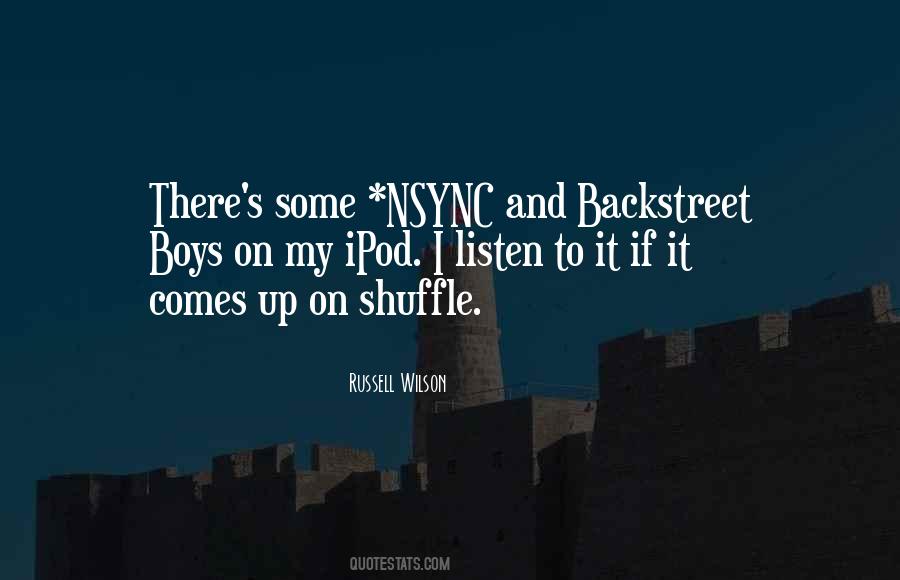 Backstreet Quotes #1151744