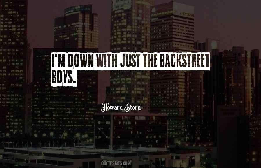 Backstreet Quotes #984294