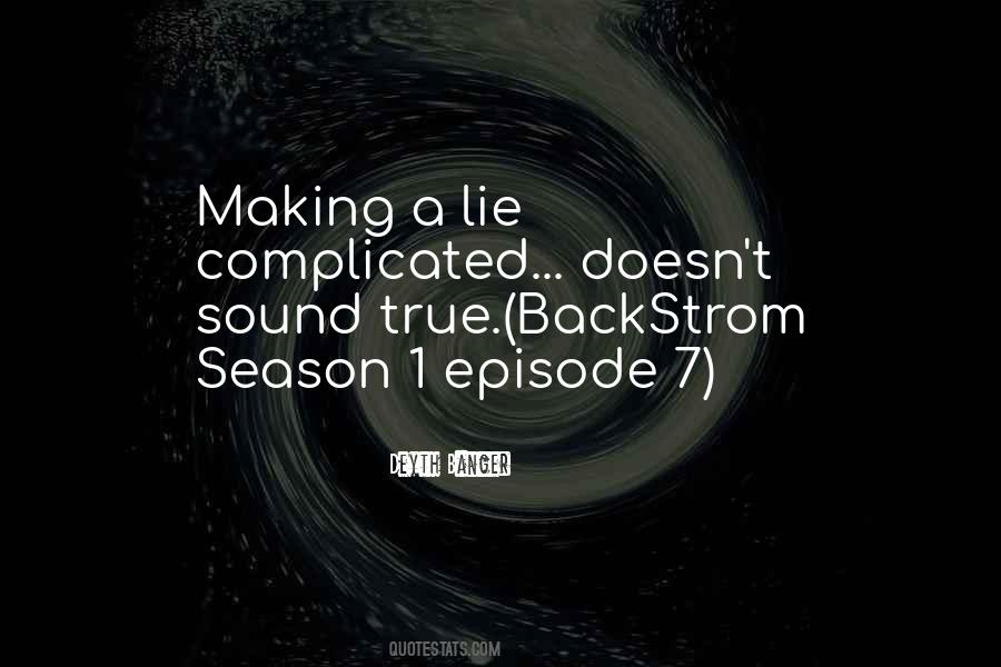 Backstrom Quotes #1016524