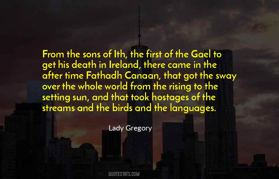 Ireland Setting Quotes #500105