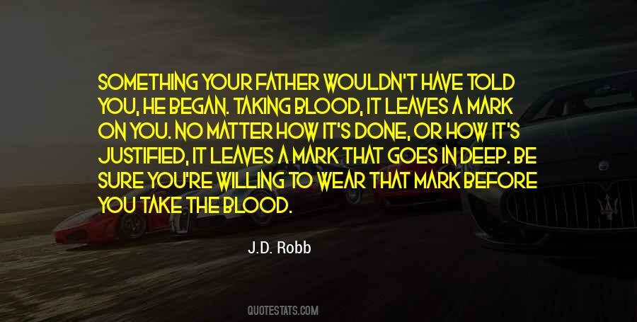 Blood It Quotes #1057589