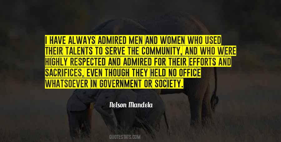 Admired Women Quotes #1005291