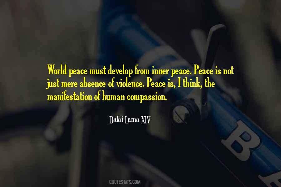 Peace The World Quotes #17914