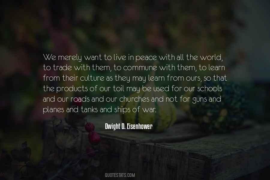 Peace The World Quotes #82087