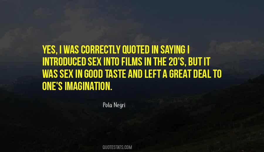 Good Sex Quotes #123886