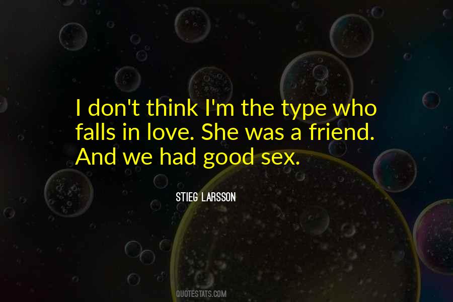 Good Sex Quotes #1649638