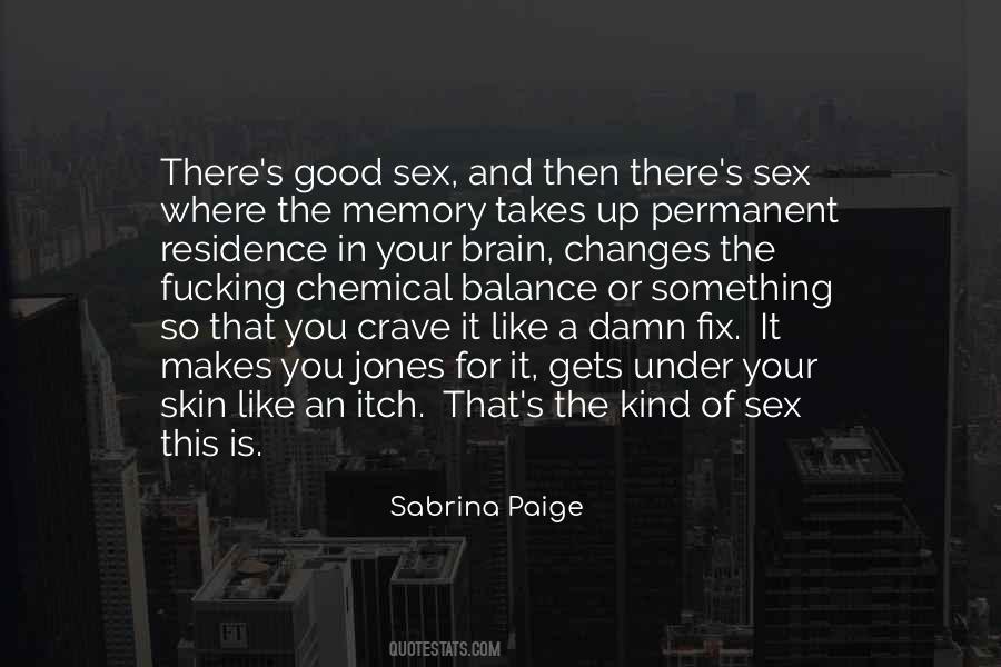 Good Sex Quotes #1812665