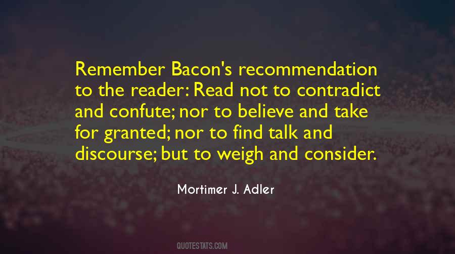 Bacon's Quotes #26896