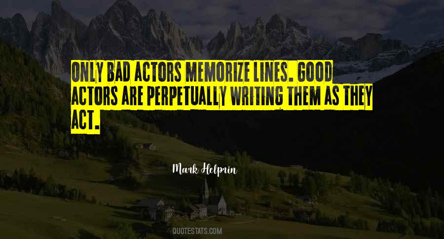 Bad Act Quotes #116908