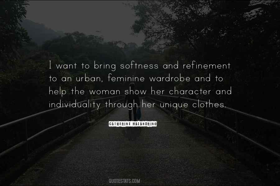 Unique Woman Quotes #231557
