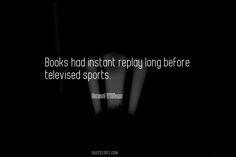 Televised Sports Quotes #1610846