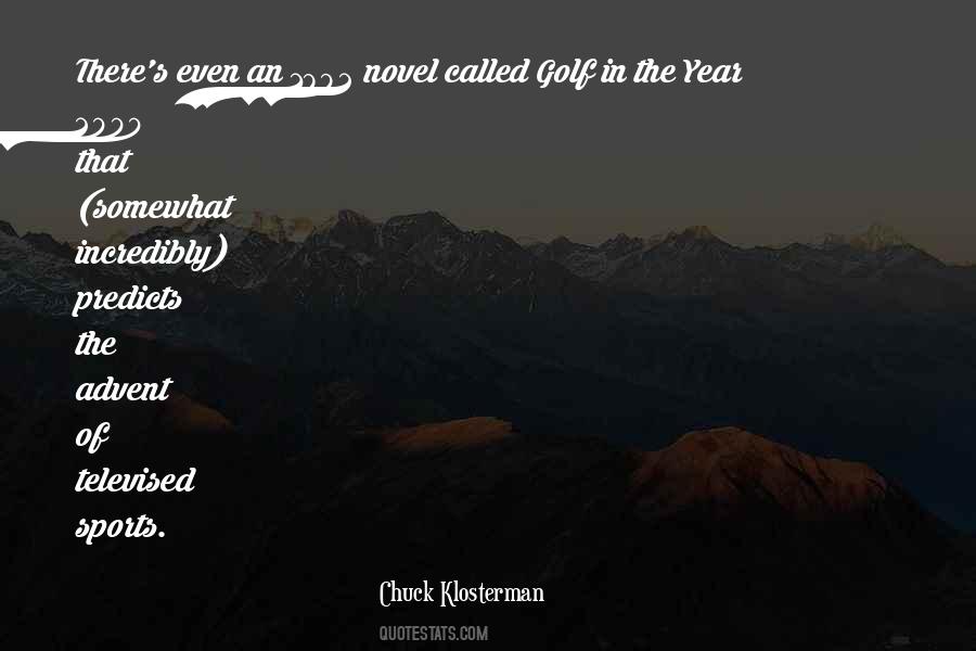 Televised Sports Quotes #1654692