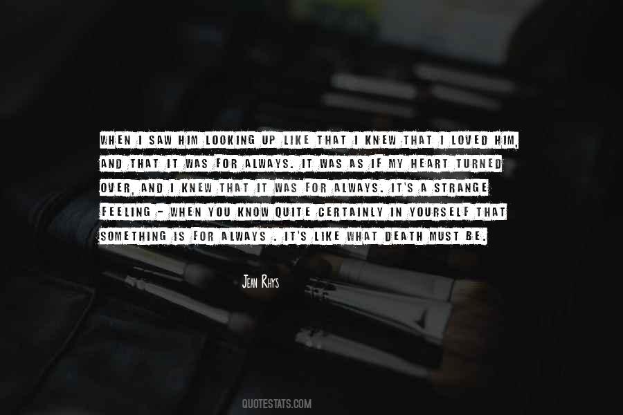I Knew I Loved You When Quotes #1786039
