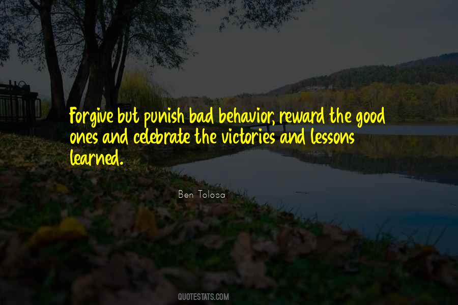 Bad Behavior Quotes #1577059