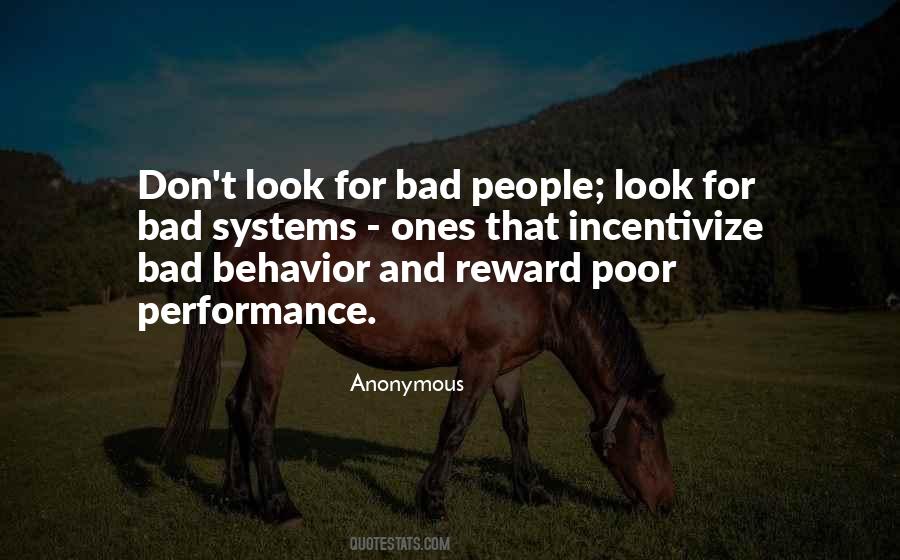 Bad Behavior Quotes #313952